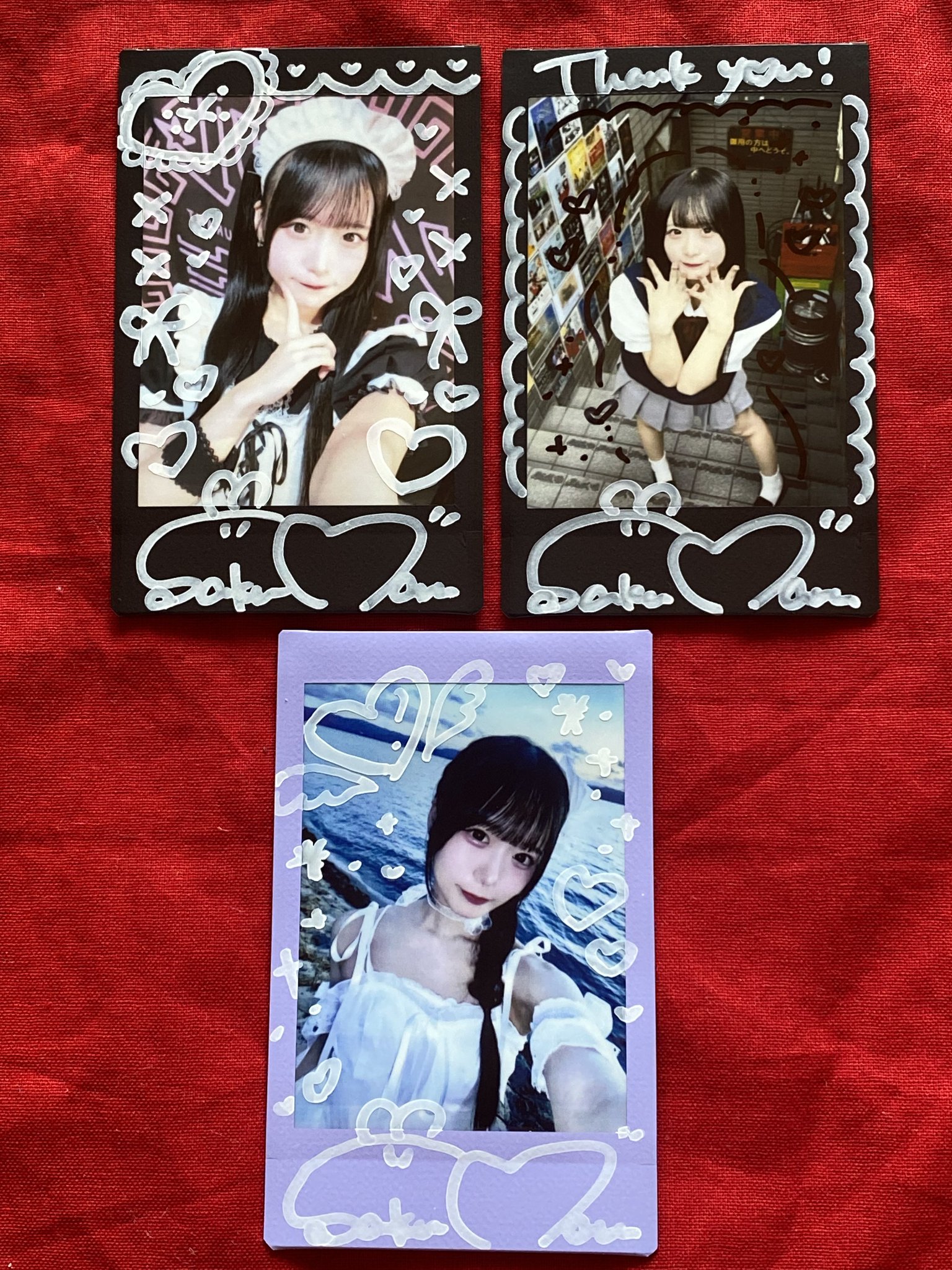 AXIZ nyan にゃん チェキ メイド 946f87574b1453e3b1818c4785a378