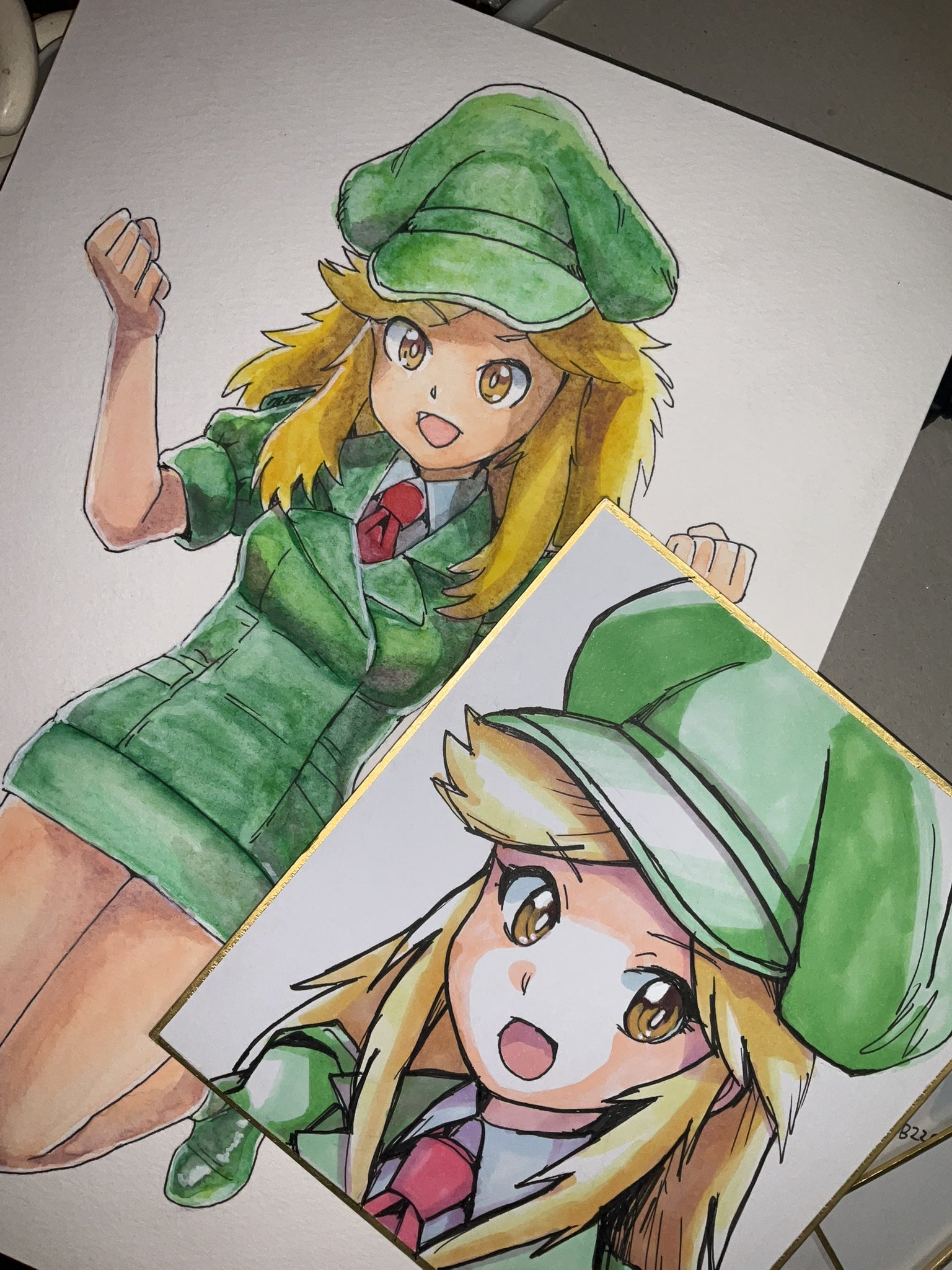 原画ポートレート 23話 カラスケD9/23美パラ8C15KRSK on X: 