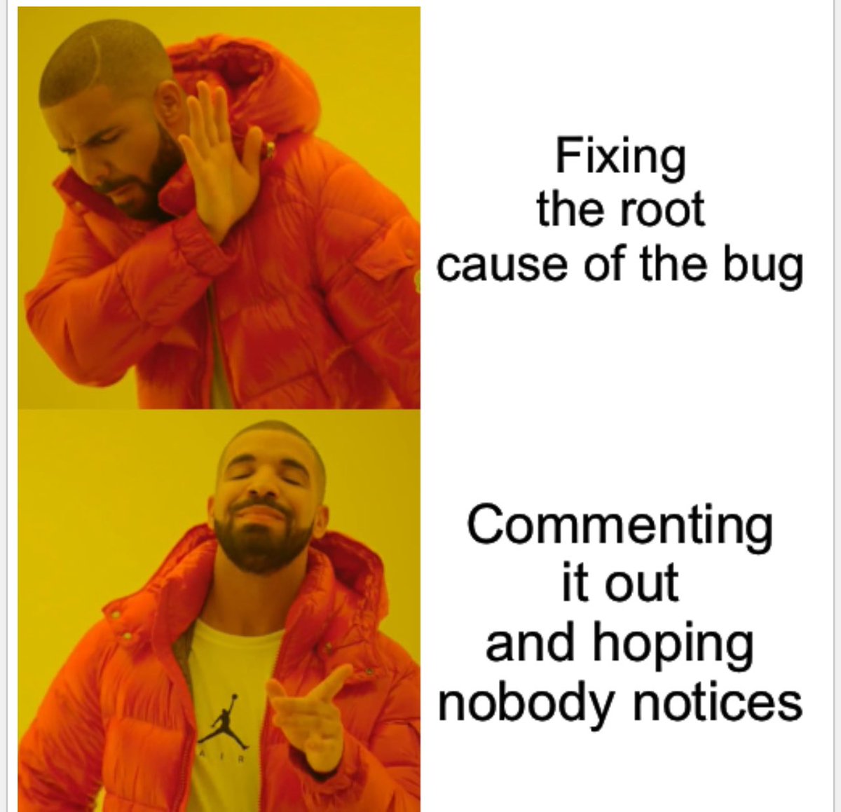 VOlatunji107's tweet image. Too real 💀

 #100DaysOfCode #WebDevelopment