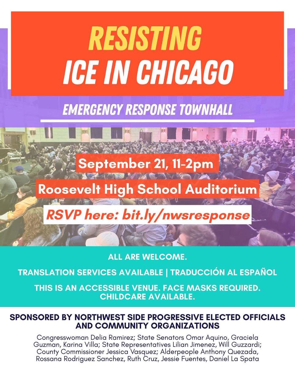 RepAndrade40's tweet image. Emergency response townhall
September 21
11-2
Roosevelt HS