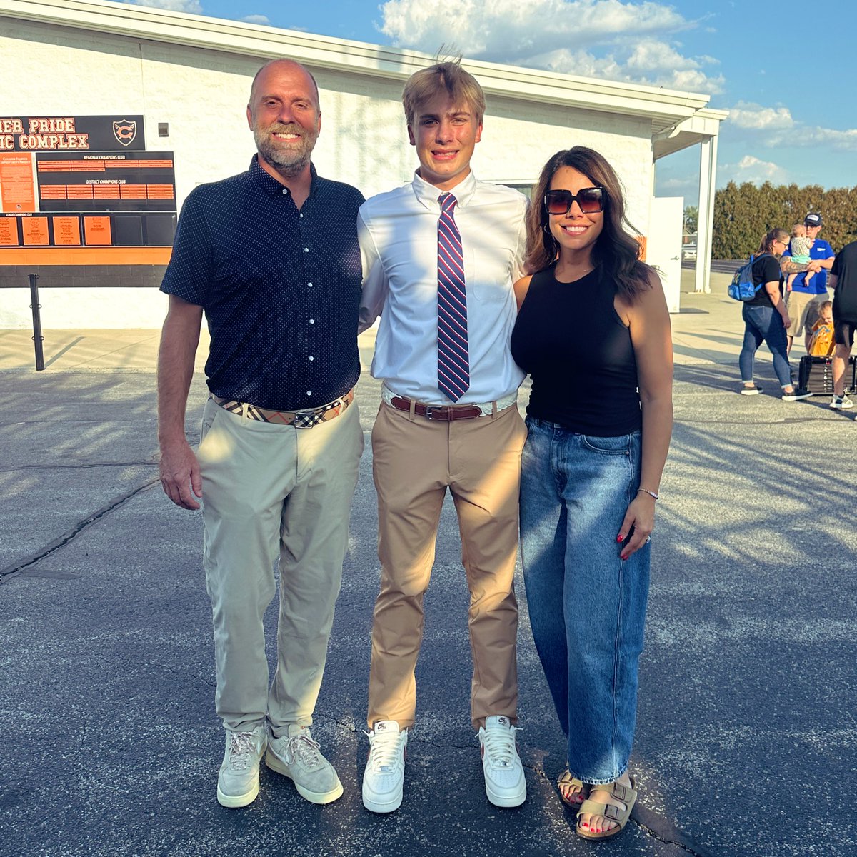 The final Wenning boy! Congratulations Ty and Mia all grown up!