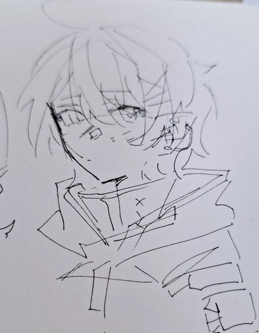 Girl next to me said i have the most generic art style ever and yea true 😂😂 it changes like 10 different times on paper 