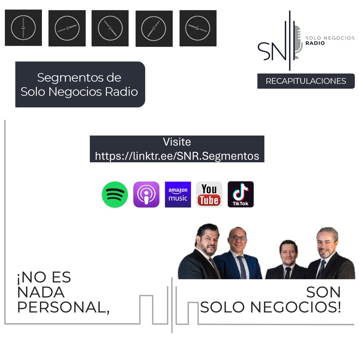 [SNR] Elija segmentos de SNR del 19/9/25 con Alejandro Sandoval Murillo. Tema Paquete económico de gobierno 2026:

·1: Criterios Generales y Ley de Ingresos
·2: Ley de Derechos y Ley IEPS
·3: Código Fiscal de la Federación
·4: Informe arancelario
→ linktr.ee/SNR.Segmentos

#SNR