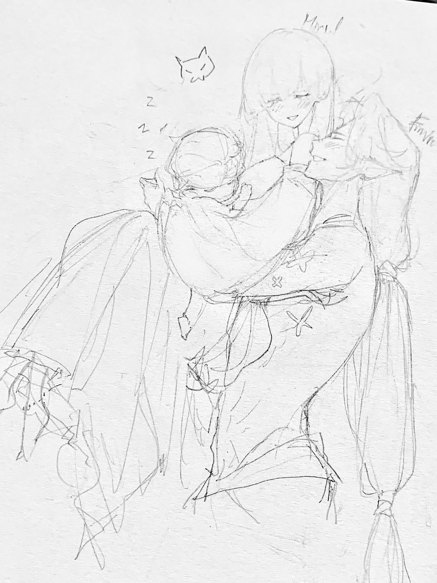 Bumblebeww's tweet photo. Sketch 
#silmarillion #feanor #miriel #finwe https://t.co/S5y7XWYfxp