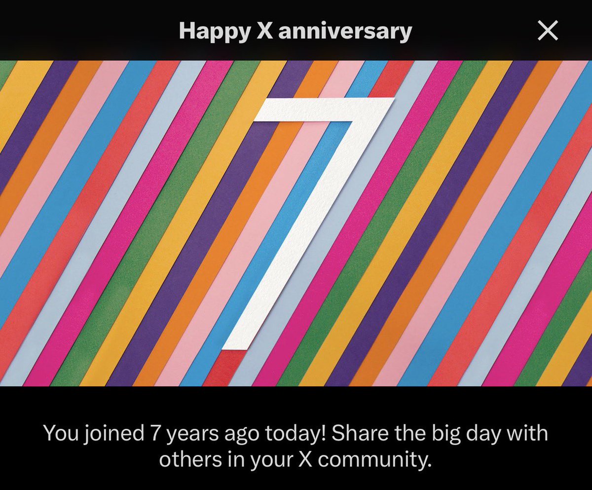 Lucky number seven huh? let's drop something.
