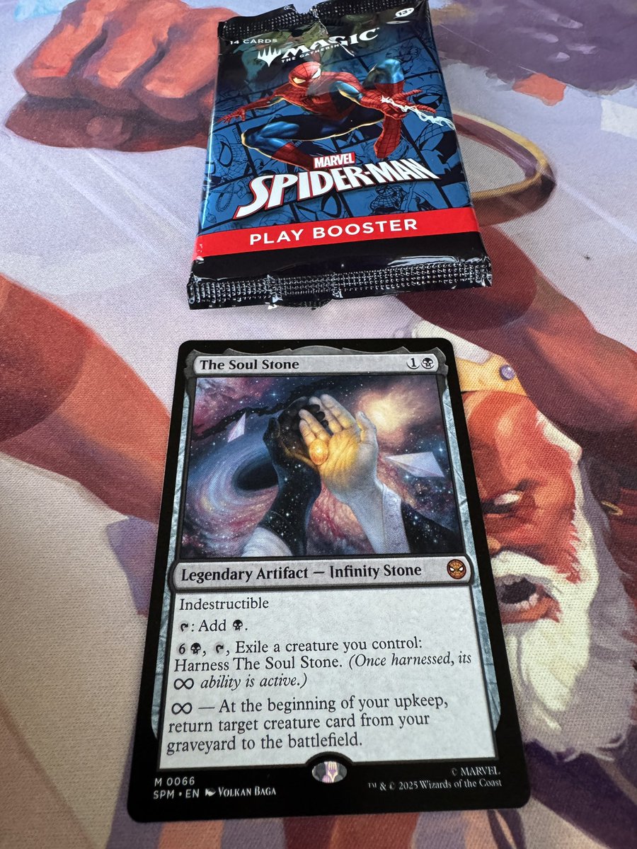 BraggPacks's tweet photo. Love seeing big hits from a Play Booster! 

Happy Spider-Man prerelease day!! 

#mtg #MagicTheGathering https://t.co/RiDsfwIbQ7