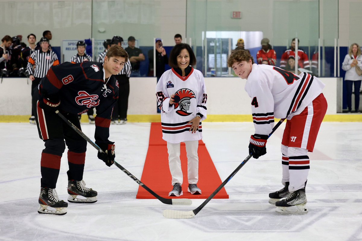 The puck has dropped on the 2025-26 season, and who better to get it started than new UTampa President, Teresa Dahlberg