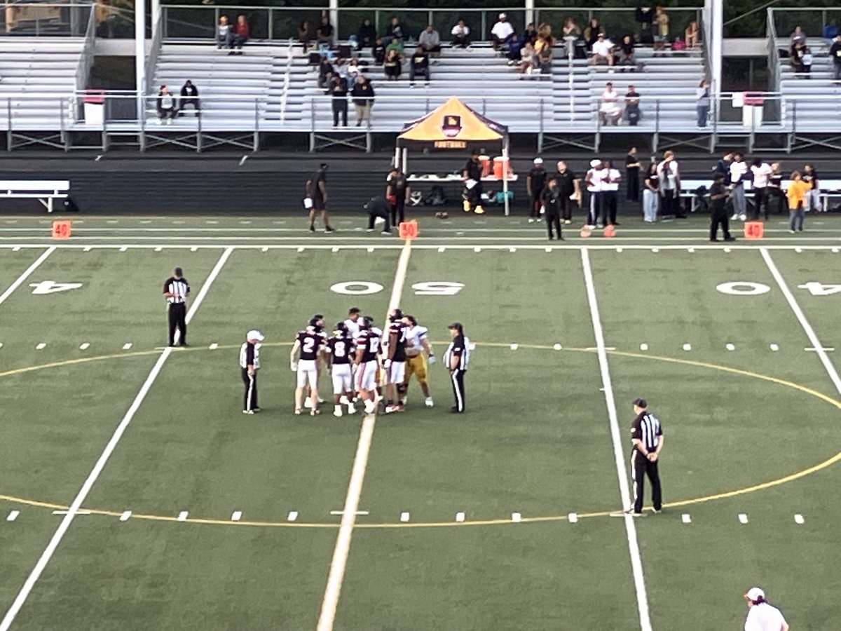 PapermakerFB's tweet photo. Lincoln (Tacoma) at Camas about to kickoff. 

Follow @WillCDenner for live game updates. https://t.co/CP2i9cabTj