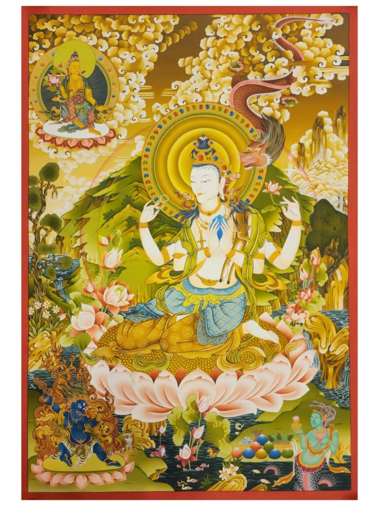BuddhaQuotes's tweet image. For one who is established in the indiscriminate realm, there can be no renunciation of samsara and no renunciation of nirvana.