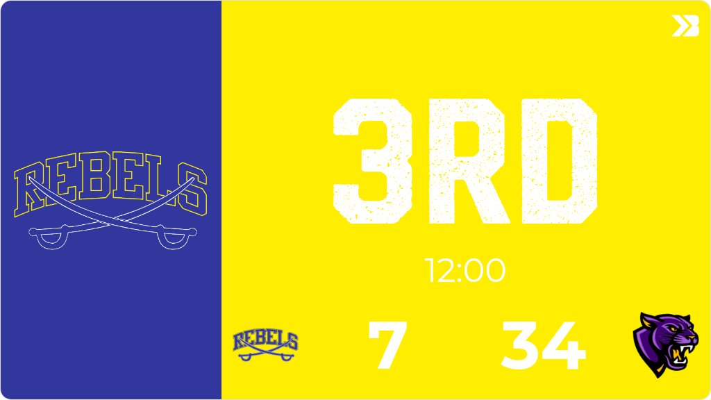 Football (Varsity) Live Score Posted - 3rd (12:00) - Westwood 7 - Logan-Magnolia 34 gobound.com/ia/ihsaa/footb…