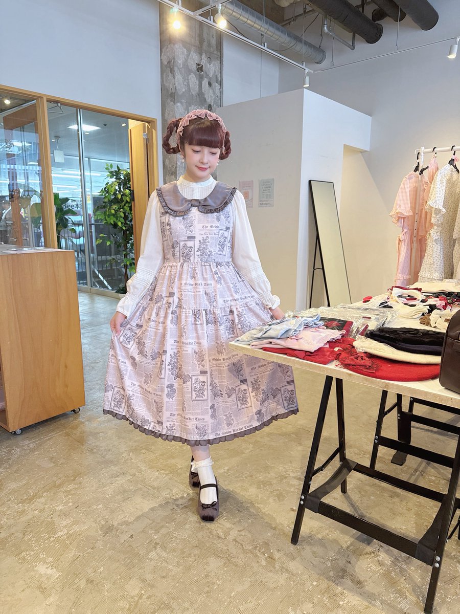 メロディバスケット Basのお菓子屋さんキャミワンピ Melody