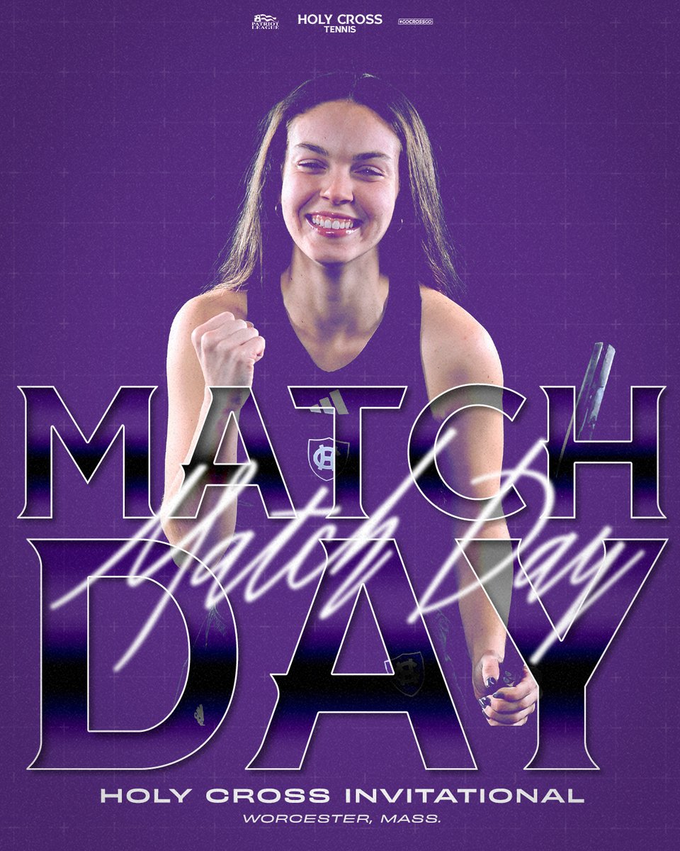 HCrossWTennis's tweet photo. First tourney of the season!

🆚 Holy Cross Invitational
🕛 12 p.m.
🏟️ Sinnott Family Tennis Facility
📍 Worcester, Mass.

#GoCrossGo https://t.co/yu5cpbQYpZ