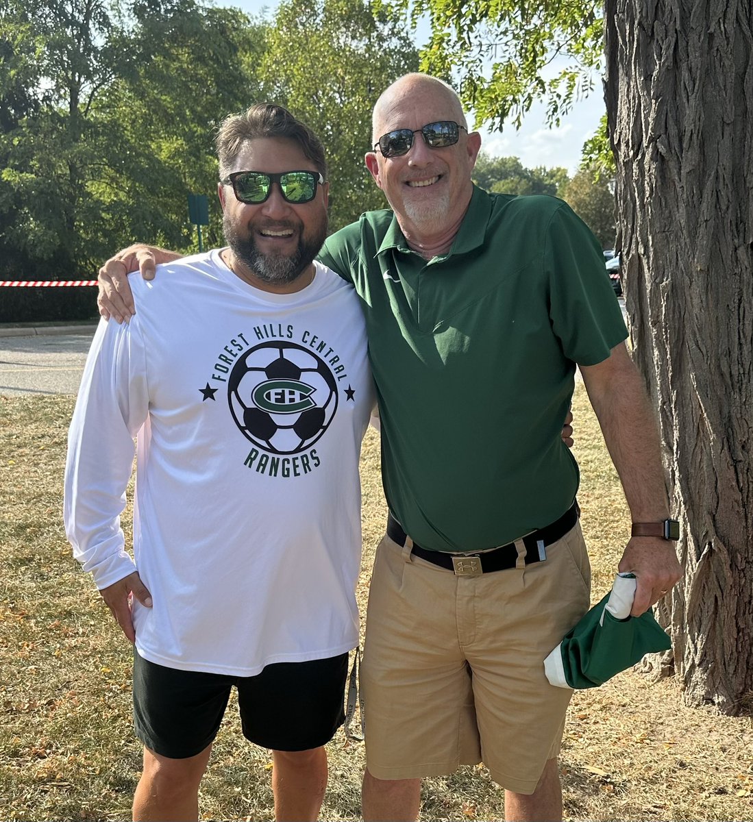 FHC Homecoming. Biggest tailgate and parade in the state! A great event for all our sports and clubs to bond with the FHC community. Even got a visit from FHC Soccer Hall of Famer Clark Udell! #RangerPride
