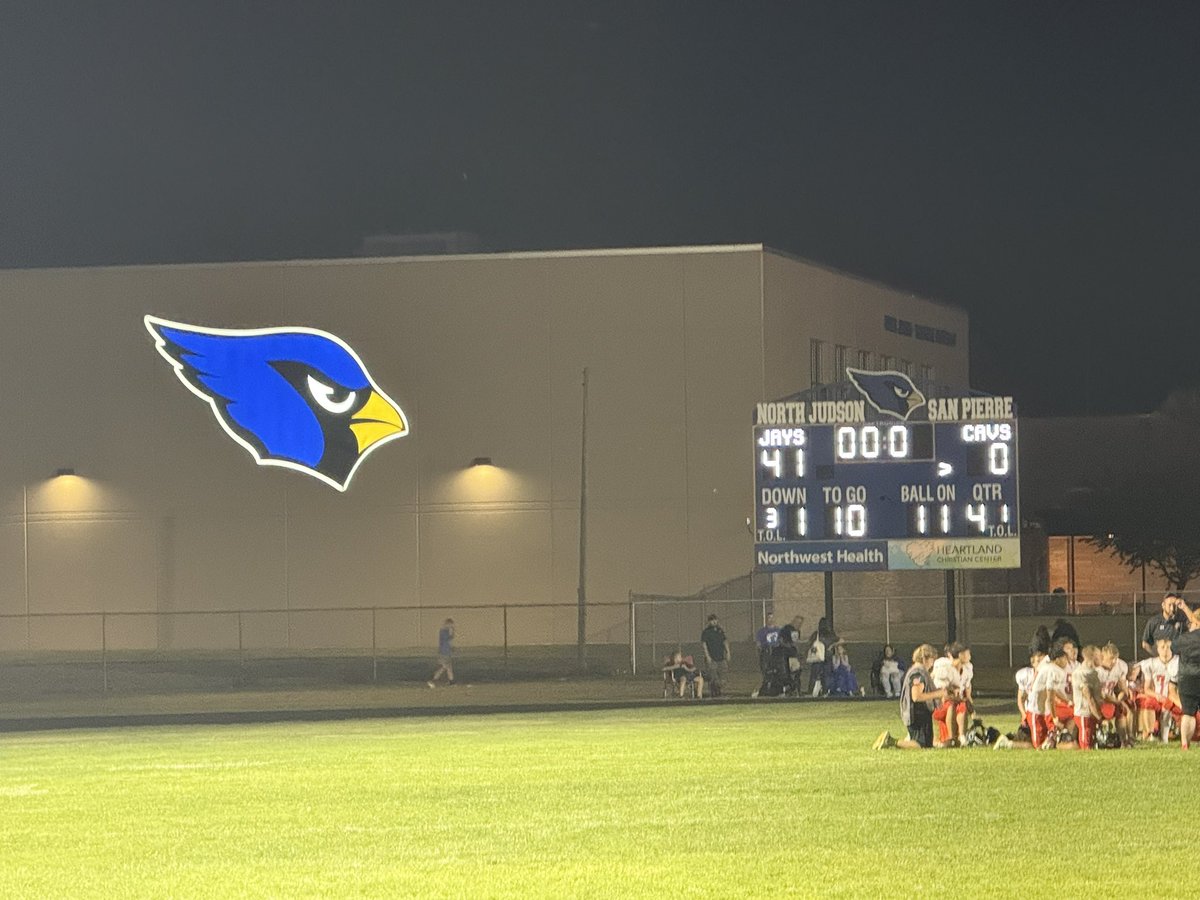 OrkisBrian's tweet photo. 💥The Bluejays move to 4-1 on the season with a 41-0 victory over Culver💥 https://t.co/DgWr3Bm79v