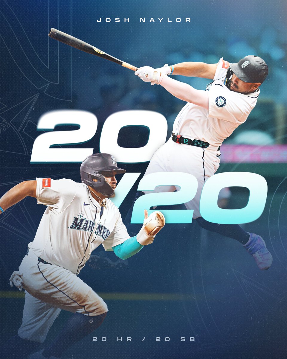 Mariners's tweet photo. A special milestone for Josh Naylor! #TridentsUp https://t.co/qD311Te2hF