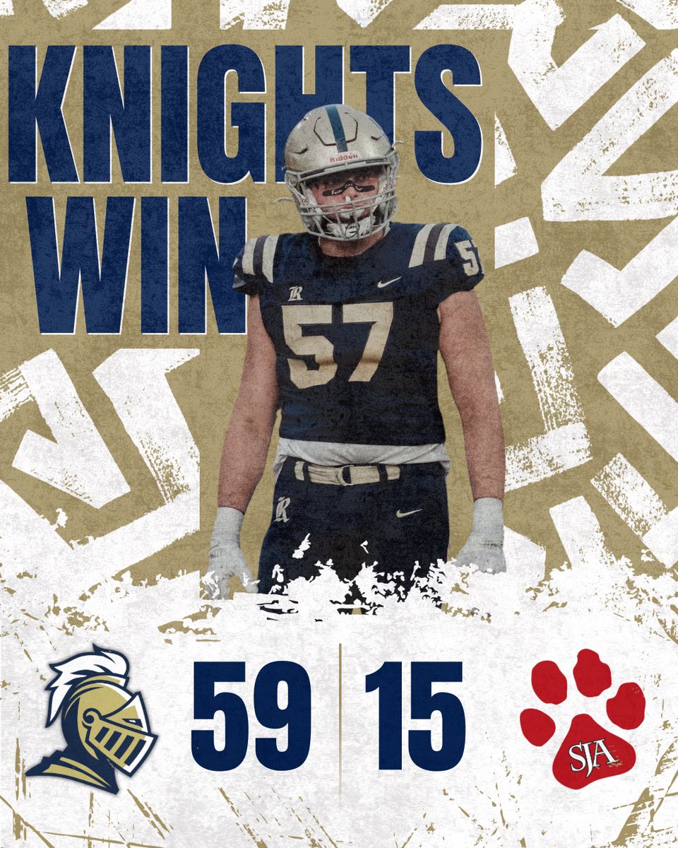 WWWW

The Knights use a dominant 2nd half to defeat the Bloodhounds of St. Joseph and move to 4-0 on the season!

#GoKnights #ArmorUp