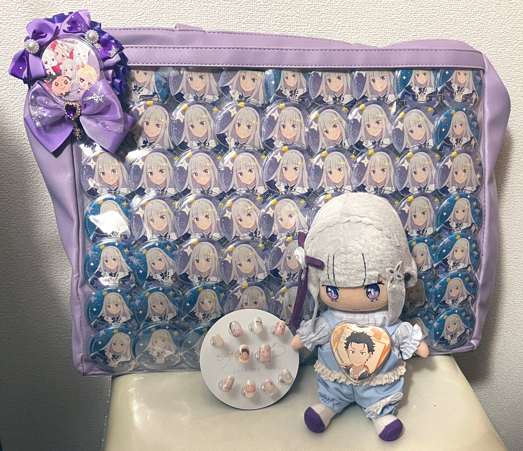 し*う様 月末ゲリラセール【データカウンター付き✨】リゼロ　エミリアパネル　コイ RC Ruler on X: 