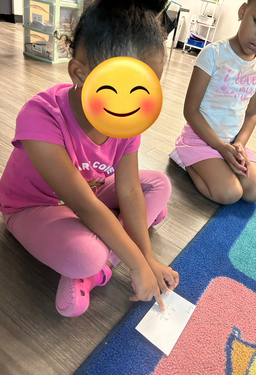 Using our sense of touch to learn how blind people read with their fingers! Kindergarten read about the Ray Charles and Hellen Keller to learn that people with disabilities can do remarkable things! <a href="/ForestLnAcademy/">Forest Lane Academy</a> #RISDDreamBig