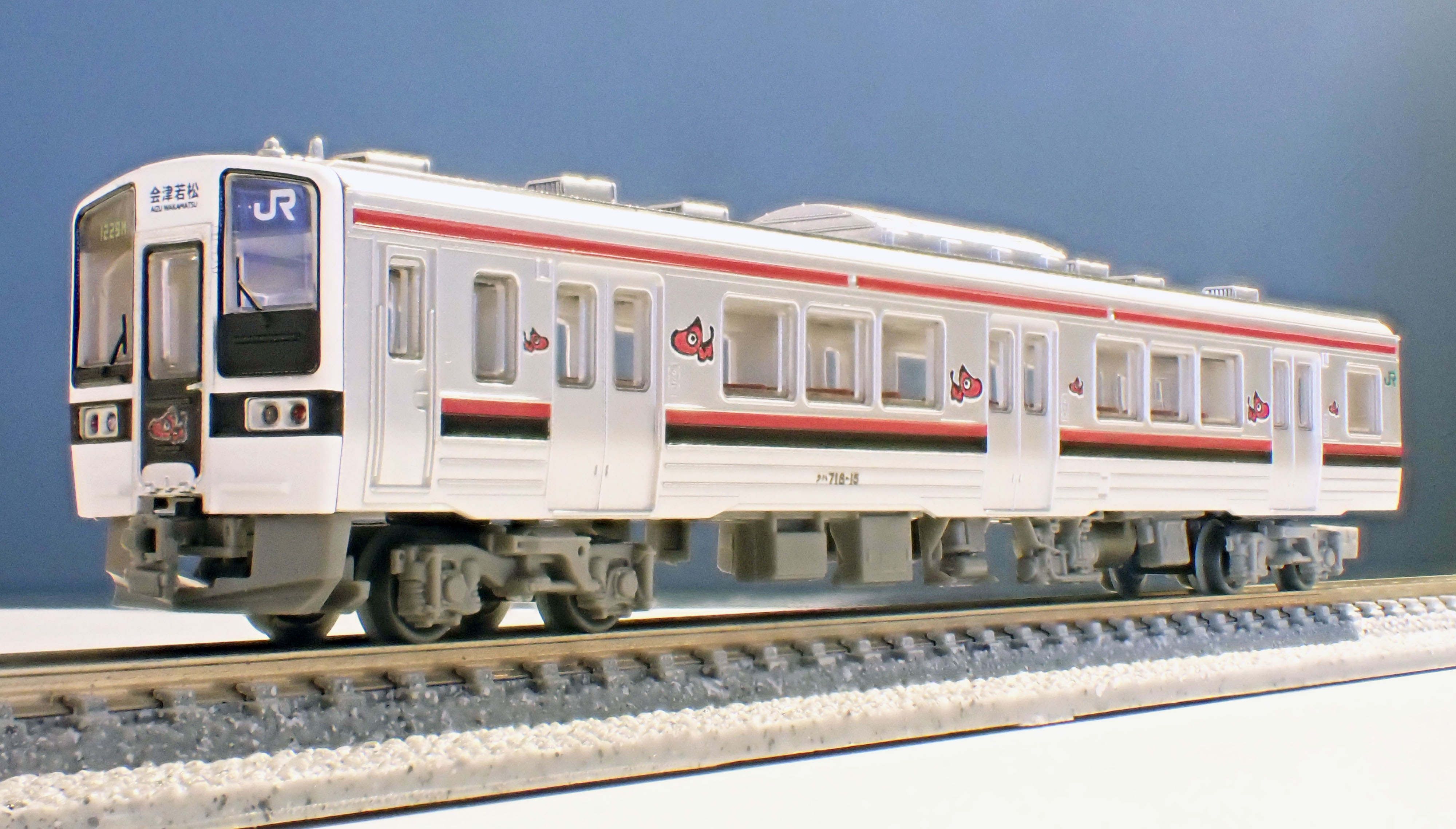 新品未走行　カツミ 719系磐越西線あかべぇ色　2両セット 株式会社カツミ【公式】 on X: 