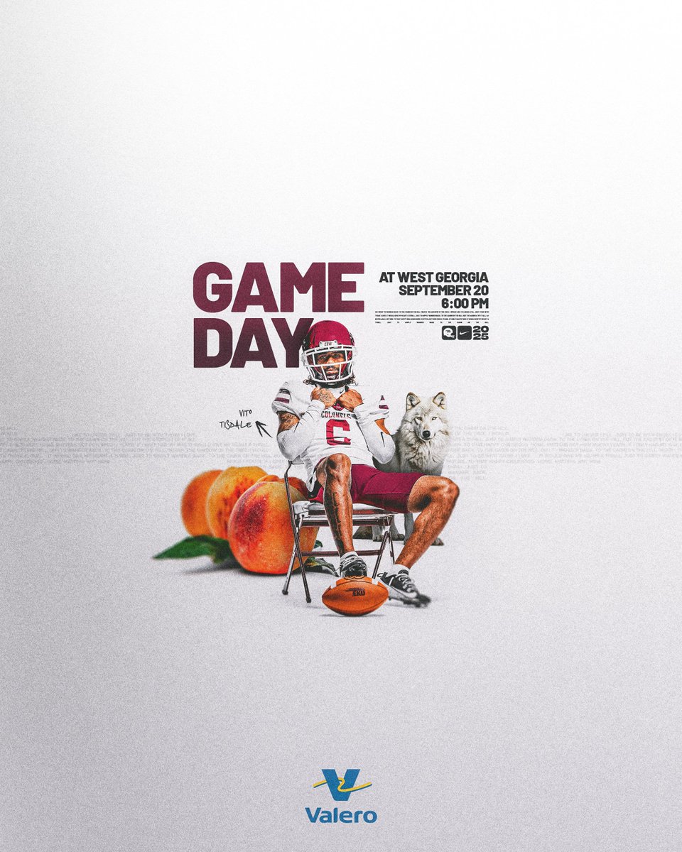 𝗚𝗮𝗺𝗲 𝗗𝗮𝘆: 𝗜𝗻𝘁𝗼 𝘁𝗵𝗲 𝗪𝗼𝗹𝗳 𝗗𝗲𝗻

🆚 No. 22 West Georgia
⌚️ 6 p.m.
📍 Carrollton, Ga.
📺 ESPN+
🔗 linktr.ee/eku_fb

#E2W | #MatterOfPride