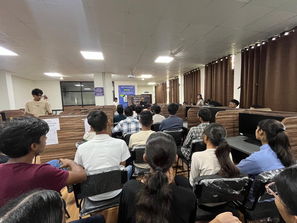 rahul_ntshg's tweet image. 🚀 Just reached GCOE, Nagpur for the Shardeum Mini Hackathon!
The energy here is already electrifying ⚡💡
Excited to build, learn &amp;amp; innovate with some amazing minds! 🌐💻
Let’s BuildWeb3 together! 🌍✨
@Yash__Balpande
@nikhil_aparajit
@shardeum
 #ProofOfCommunity
#MiniHackathon