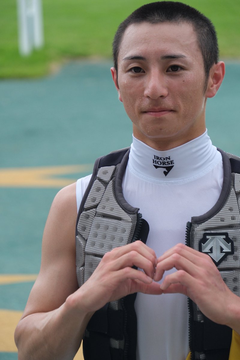🥇アンジョルラス×吉村誠之助騎手 ㊗️✨ハート下手くそでかわいい😭💞