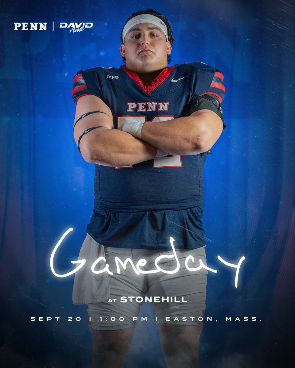 It's finally 𝗚𝗔𝗠𝗘𝗗𝗔𝗬 ‼️

🔗 goquakers.co/46oZfYt

#FightOnPenn x #BEGREAT