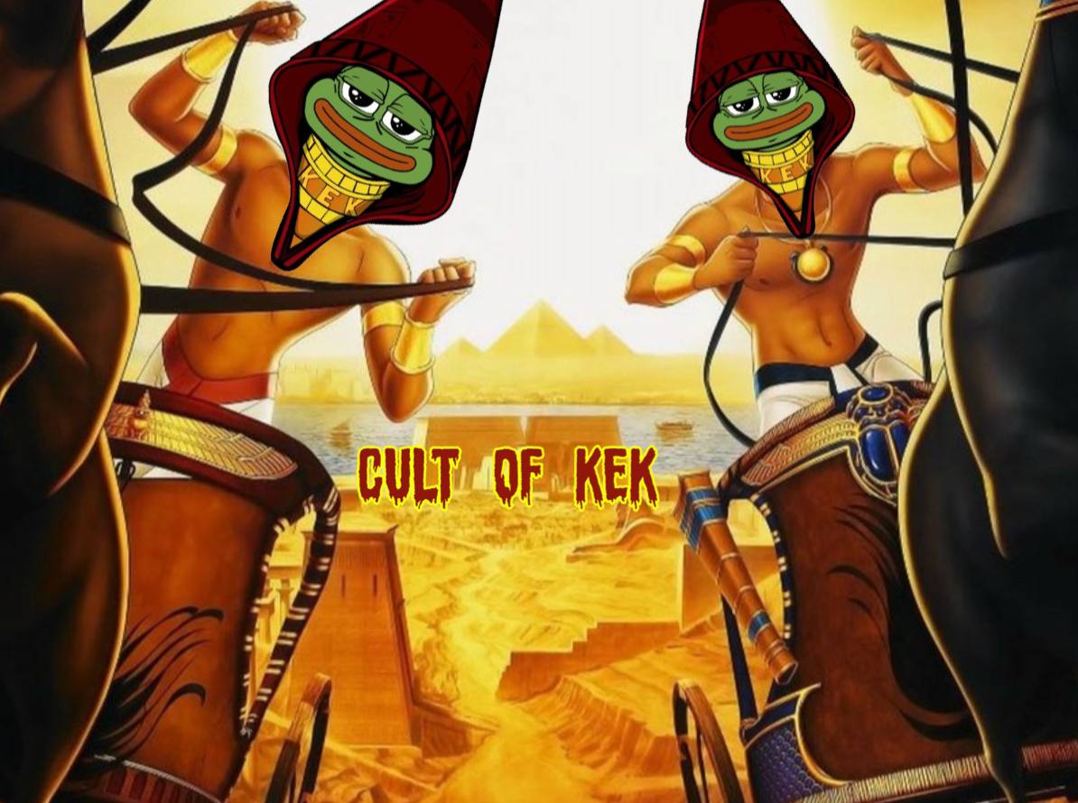 Cult of Kek  - X Spaces: Part Deux

Link:  Saturday, 1pm EST
x.com/i/spaces/1mrGm…