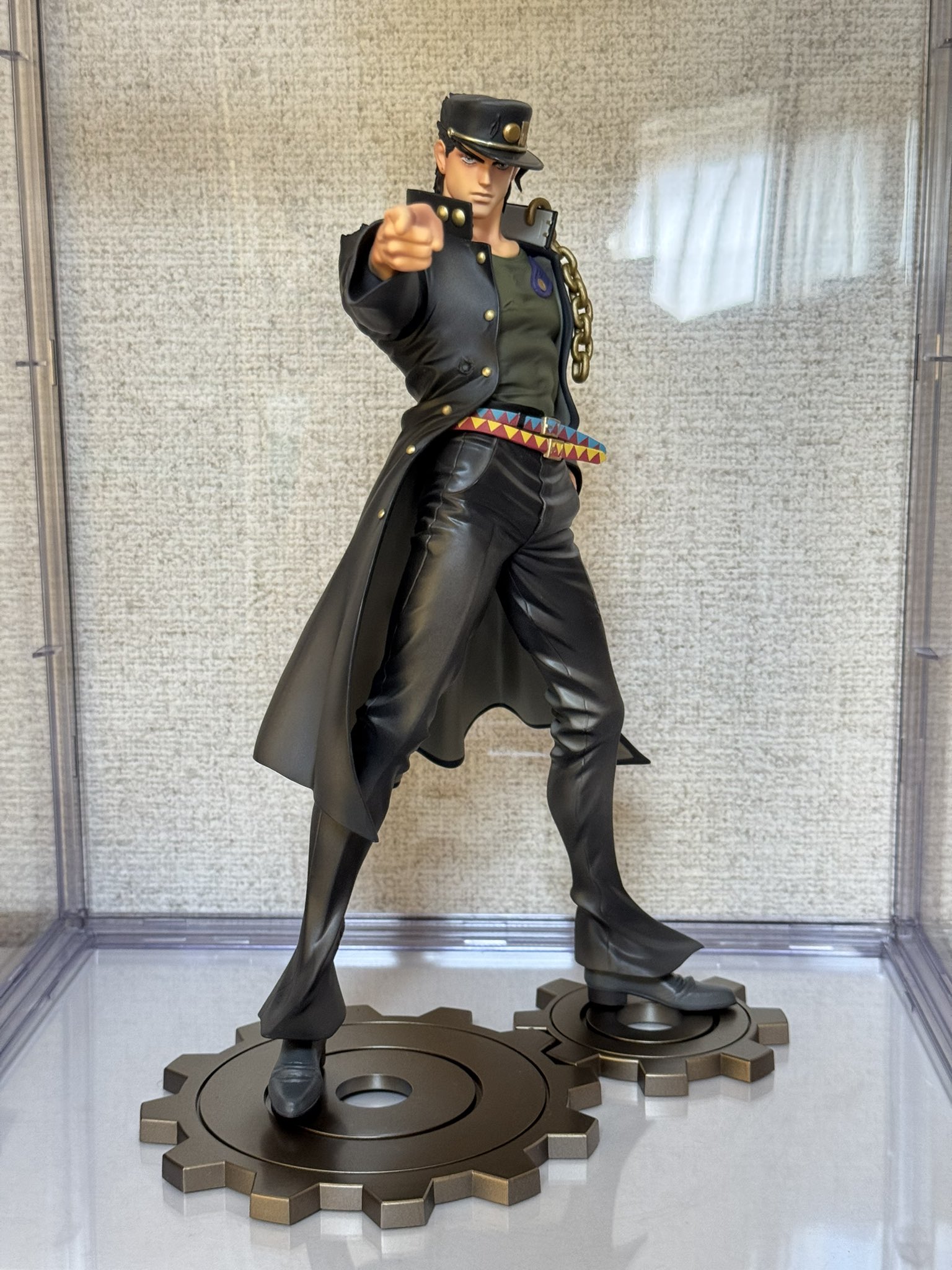 センチネル ジョジョ 空条承太郎 2個セット FIGURE MUSEUM シリーズ第3弾ッ！ 1/8スケール 空条承太郎 受注開始