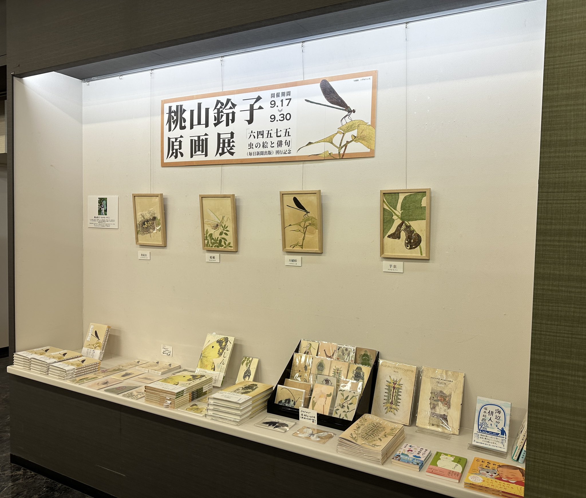イモムシ画家 桃山鈴子🐛suzukomomoyama🐛広報のみの投稿となり
