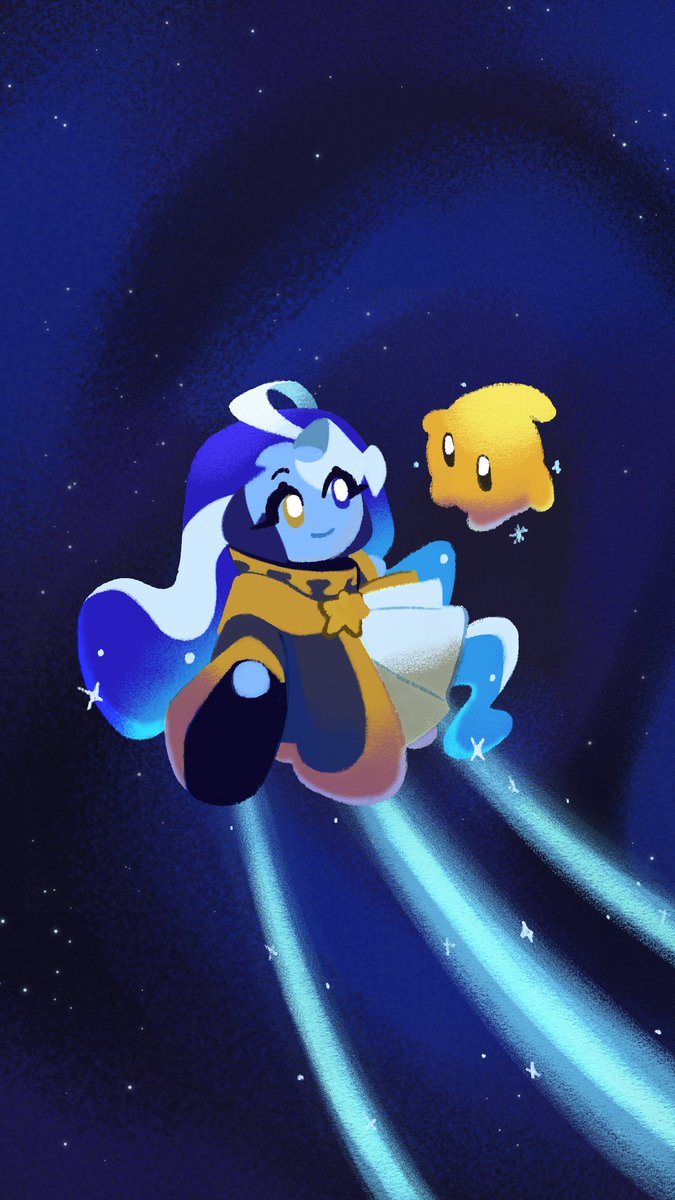 for anyone else interested in a phone wallpaper of my fount and luma art, here it is! ^_^