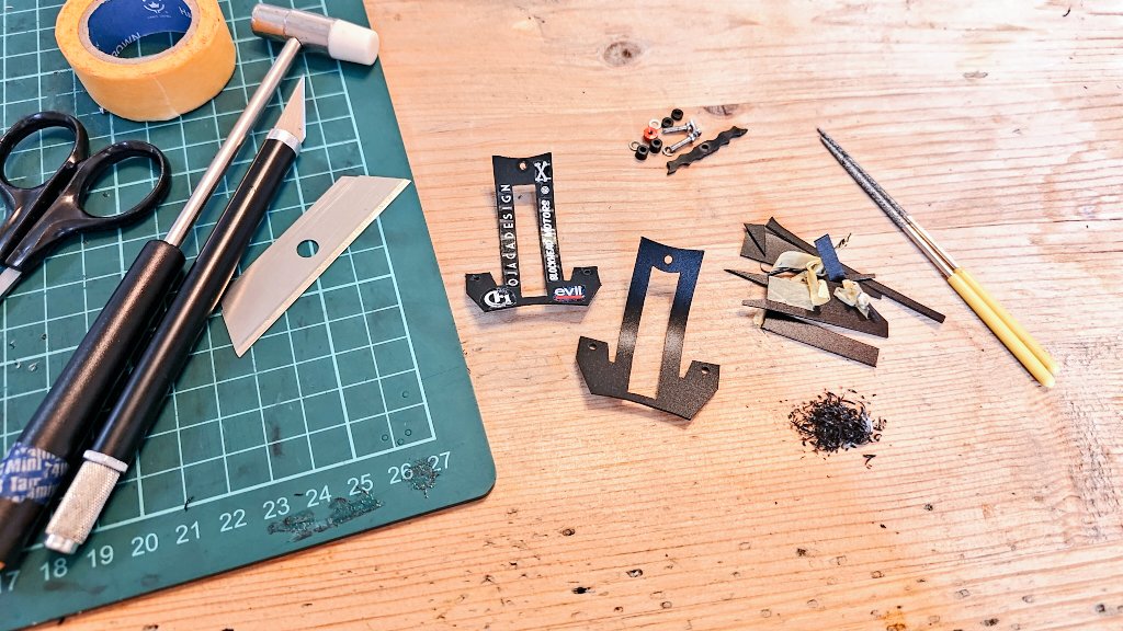 mt_field1's tweet image. …と言うことで、しっぽを0.8cm短くしたの作った🪚オシャレはキャッチャーから✨
#ミニ四駆 #MA