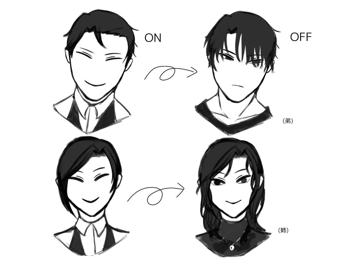 hiro_44_116's tweet photo. 営業スマイルとかで、ONとOFFの��り替えのギャップがあるキャラが好き https://t.co/EnARAc18dk
