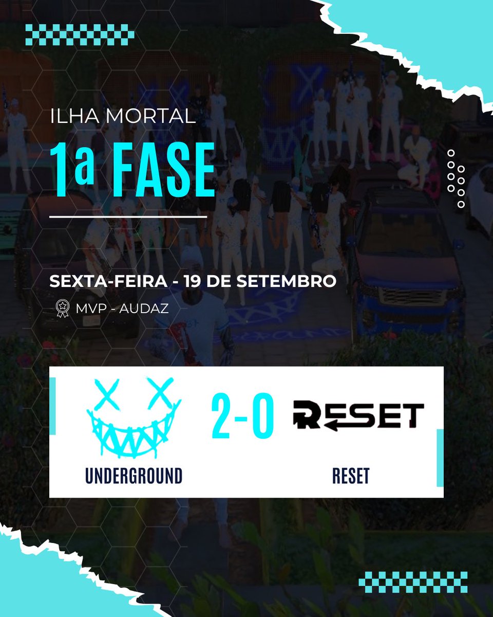 CentralUnder's tweet image. VENCEMOS!! 🩵

Underground vence a Reset (2-0) e garante a vaga na 2ª fase.

@centralreset_ valeu pela humildade! 🤝🏻🩵