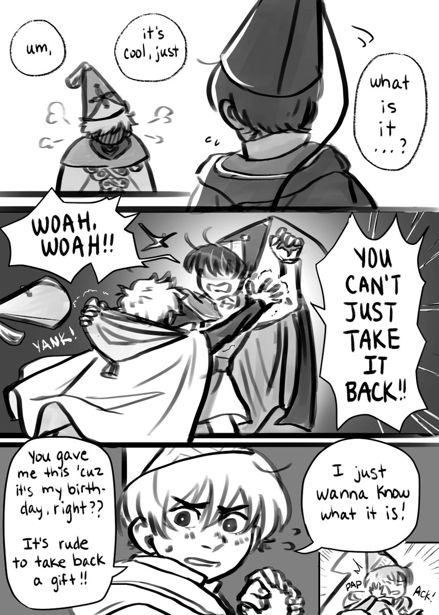 birdmanbirdplan's tweet image. Happy Birthday, Olly! 🍰 

4/8 pages

#witchhatatelier #Δ帽子 #wha
#orufrey