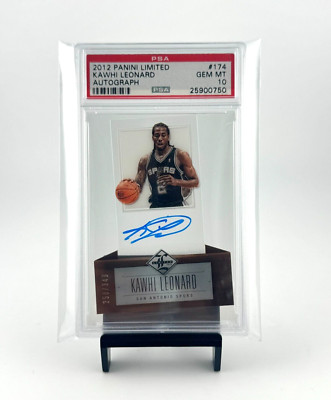 Panini Kawhi Leonard 直筆サイン 2013-14 Panini Titanium New Wave Signatures Kawhi Leonard