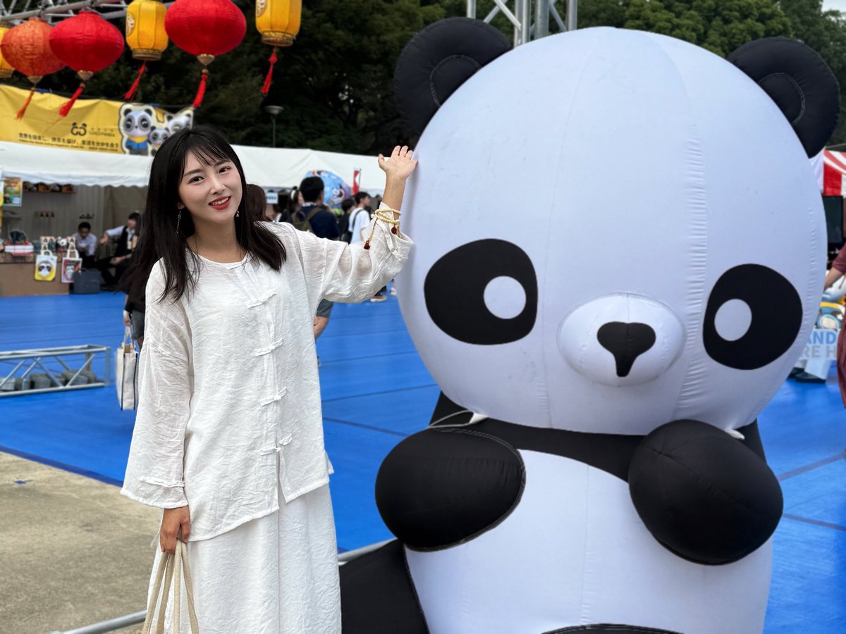 パンダちょう 2025上野パンダ中秋節はパンダの密度が高い🐼🐼🐼上野周辺のガチ中華も