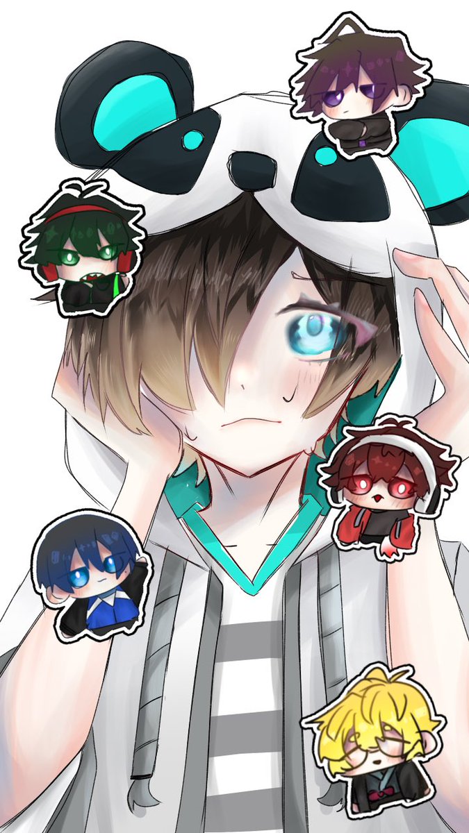 candy_chans2's tweet image. 「やらかし上手のnakamuさん！」
⚠️タップ推奨⚠️

┈┈┈┈┈┈┈┈┈┈

 #しろっぽ 
 #ワイテルズイラスト
 #nakamu さん
 #Broooock さん
 #シャークん さん
 #きりやん さん
 #スマイル さん
 #きんとき さん