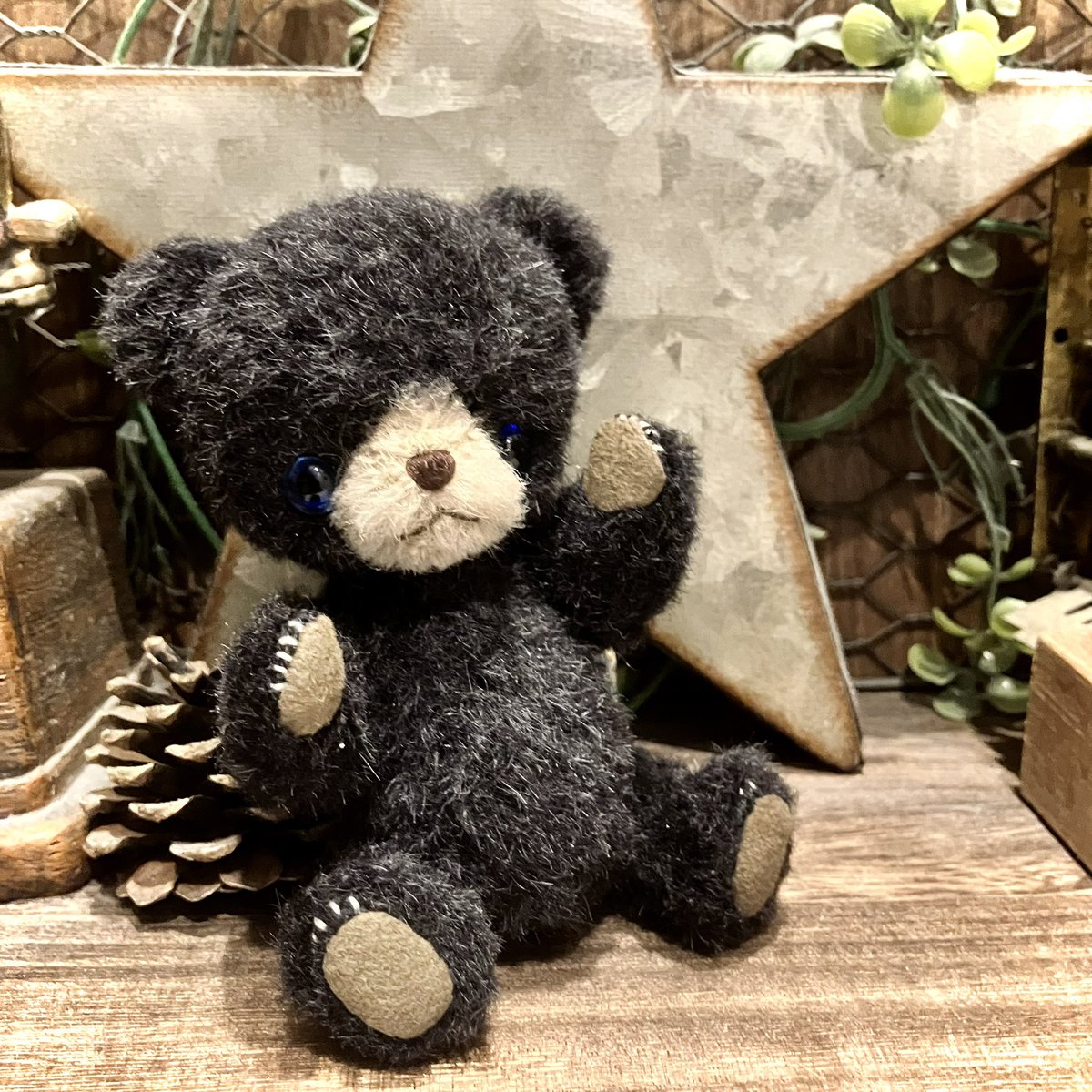 くまくろ　テディベア　ぬいぐるみ くまくろ。 くまくろ。 テディベア・アーティストミュージアム