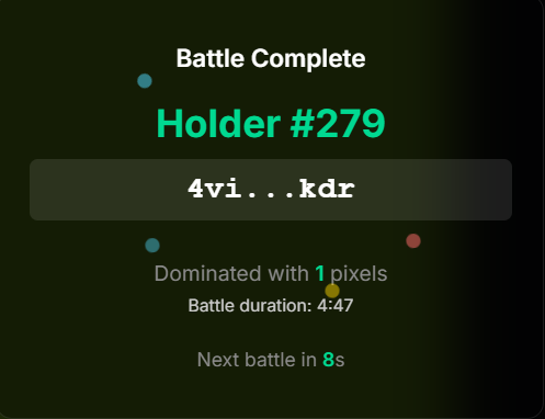 pixelpvpio's tweet photo. #279 with a crazy win! 1 pixel.
https://t.co/FwO2W34R3g https://t.co/ODy1JEehy4