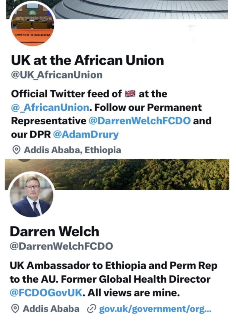 Governance: Why is there a need of  U.K./ E.U. ‘Permanent’ Representative at  #AfricaUnion ? It shows undermining impression of AU  in self-#governance