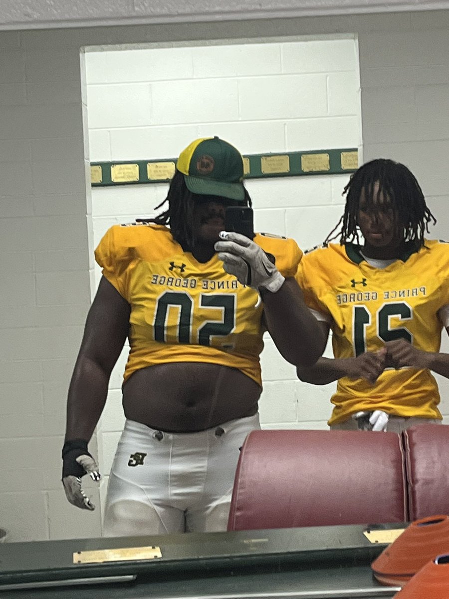 Great win against Douglas freeman happy to move up in the region and back to work for next week. Mid season highlights after colonial heights <a href="/CoachEJPointer/">Coach Pointer</a> <a href="/CRF4Dan/">Danny Lewis</a> <a href="/CoachJeffGerzog/">Jeff Gerzog</a> <a href="/coachcisco34/">Dedrick Payton</a> <a href="/PGRoyalsFB/">Prince George Football</a>