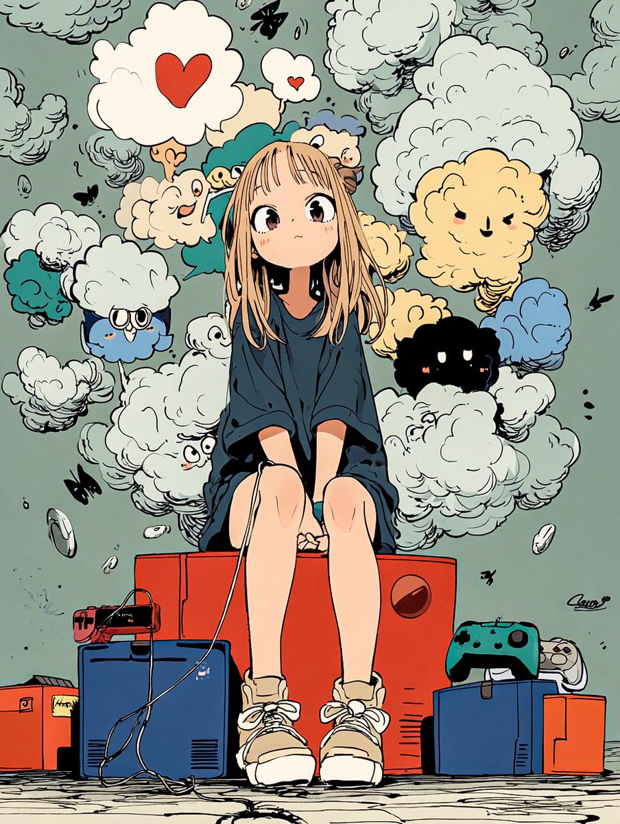 afternoon girl 0920

#AIart