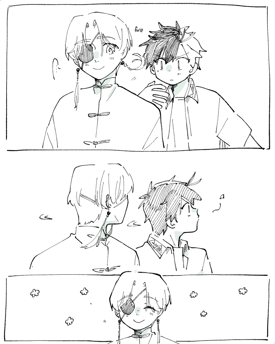 he wants to prank 🫖🌸 