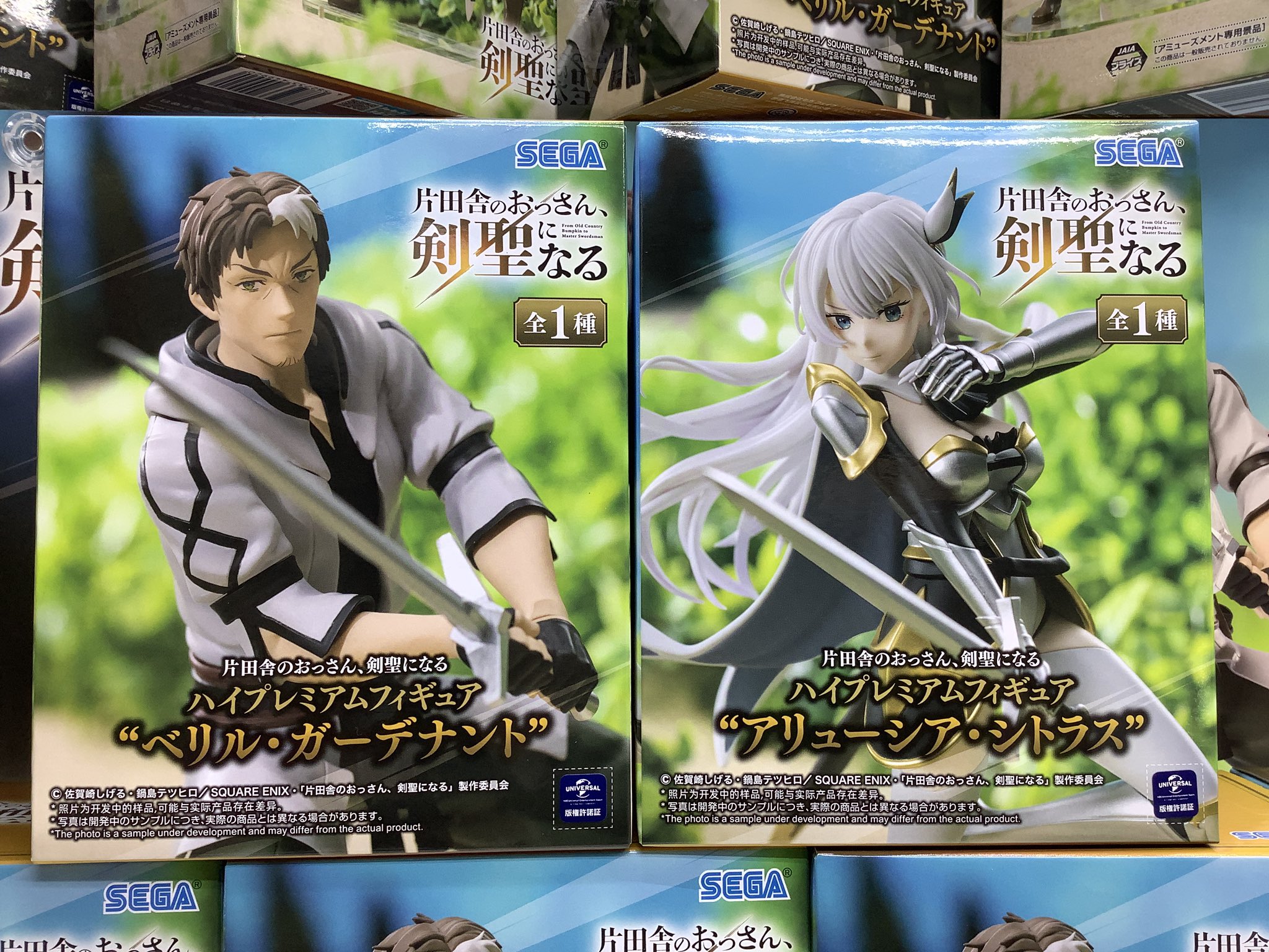 片田舎のおっさん、剣聖になる フィギュア ベリル アリューシア 18個