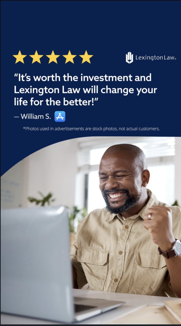 lexingtonlaw's tweet photo. Thousands trust Lexington Law for credit repair because we deliver results. With our expertise, experience, and powerful tools, we can help you work toward your financial goals. Get started today—it’s free to begin! https://t.co/WvcwHbUvN5