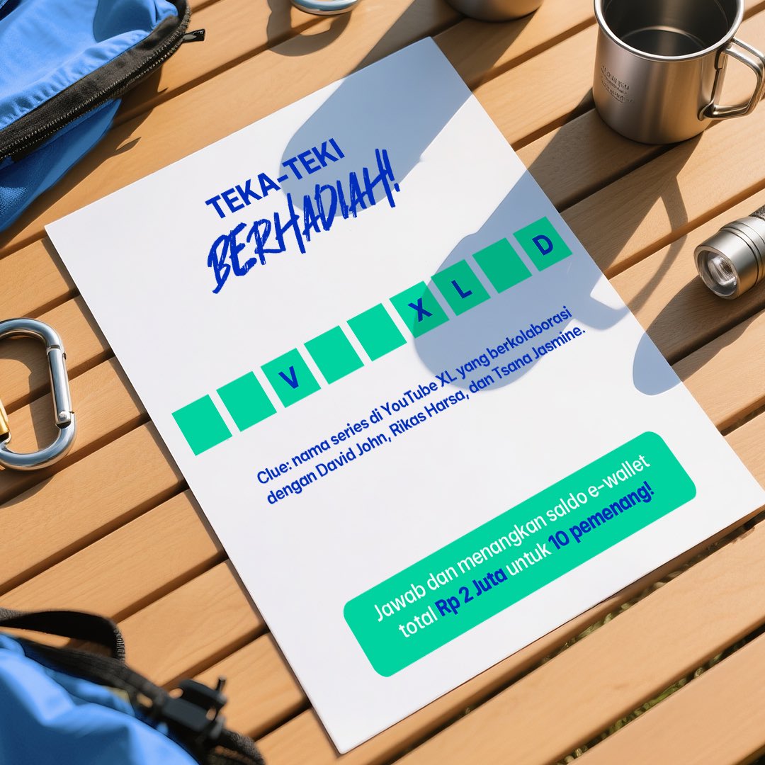GIVEAWAY BERHADIAH! 🎁✨

Menangkan saldo e-wallet Rp2 juta untuk 10 pemenang!
Langsung jawab pertanyaannya di kolom reply, pake hashtag WeAreMore ya👇

Periode: 20 – 27 September 2025.
#WeAreMore