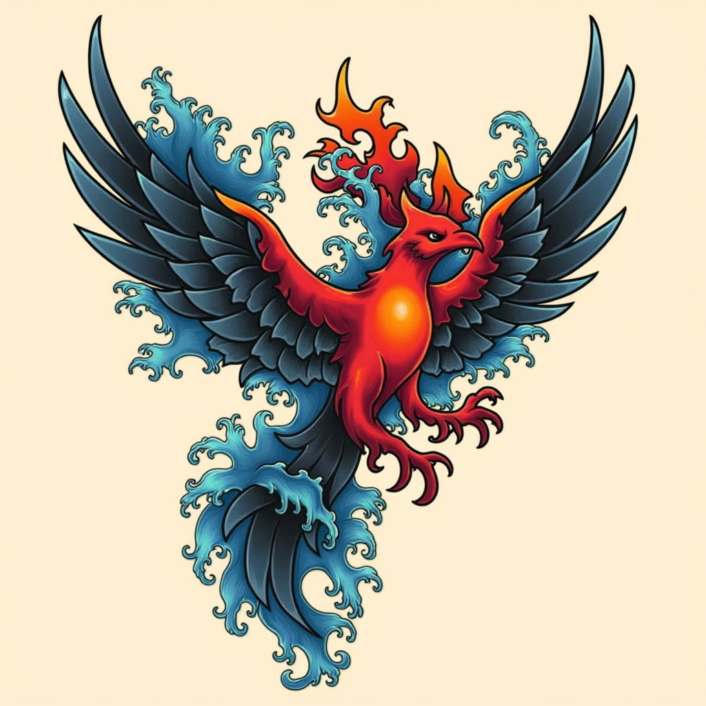 SaagasAI's tweet image. This phoenix rising from blue fire isn’t scraped.

It’s licensed. Bold. Artist-approved.

 One of many tattoo-inspired styles now live on @saagas_ai — where artists retain control and get paid per use.

 👉 Browse this listing: zurl.co/8Behe

 #TattooArt #PhoenixDesign…