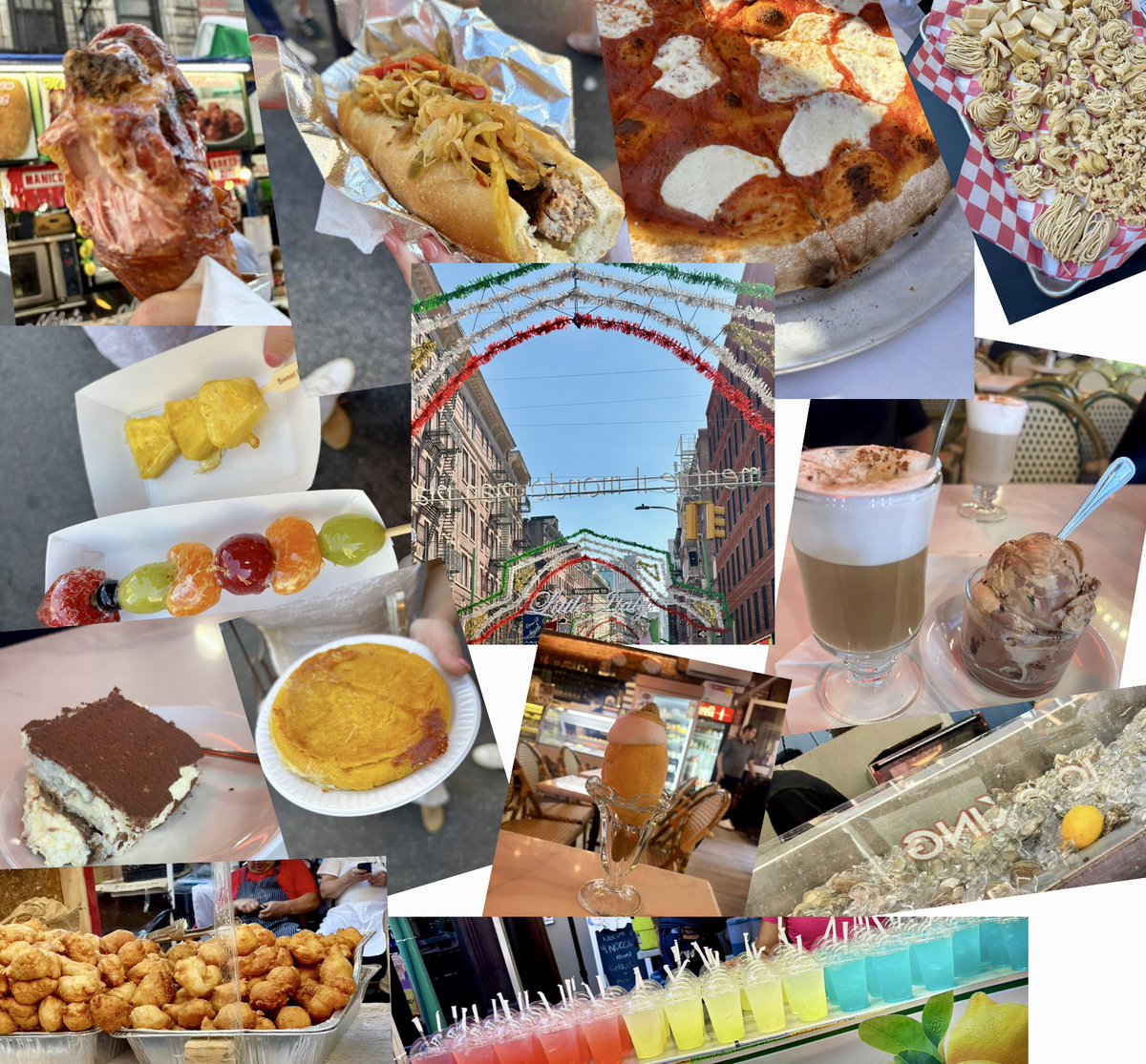 #sangennarofeast #littleitaly #littleitalynyc #nyc #food #foodie 🇮🇹