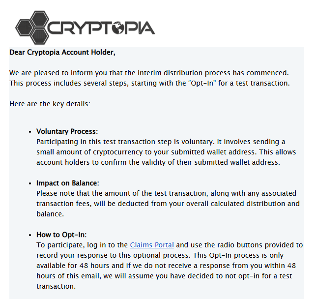 oyasu0519's tweet photo. test プロセスにopt in かんりょ。来週送金テストはじまるかな。っと。
#cryptopia
#TRX 
#戻ってくるの楽しみである https://t.co/c9qDrPlR4Z